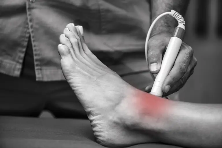 physio session of male patient