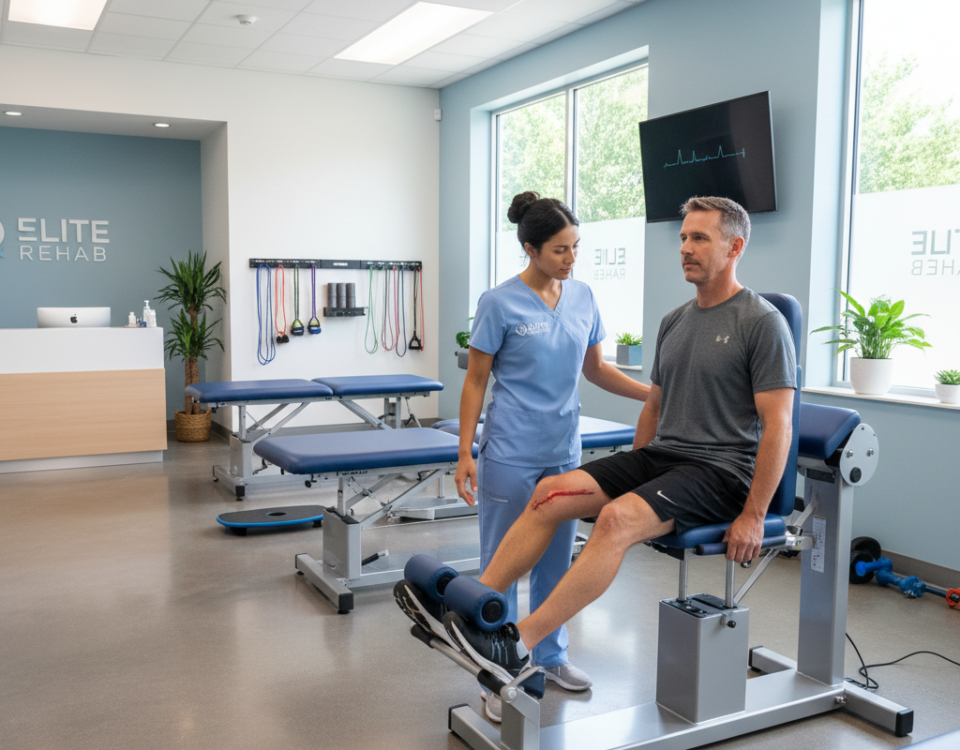 Physiotherapy session care