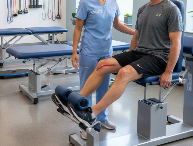 Physiotherapy session care