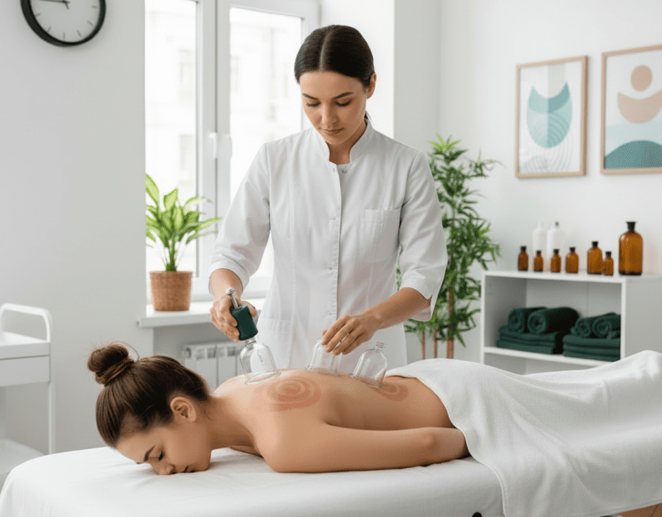 Dry cupping therapy