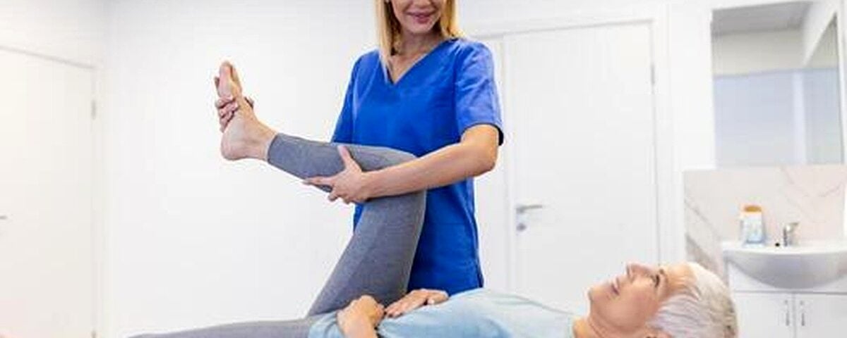 Physiotherapy session